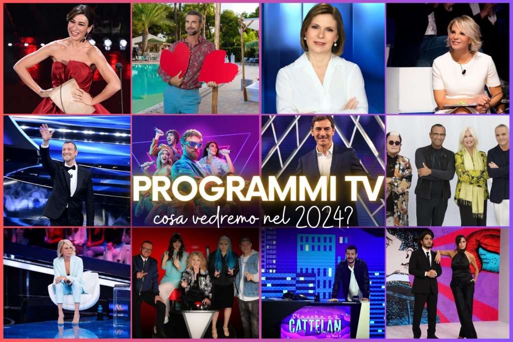 Programmi TV 2024 L'elenco completo delle trasmissioni Occhioche